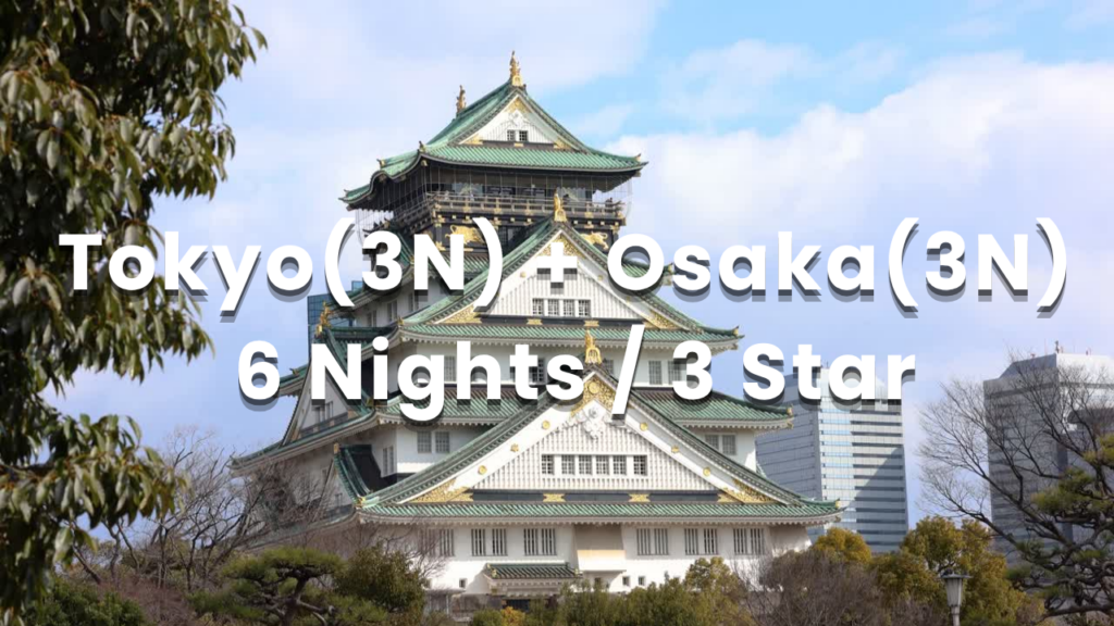 Tokyo(3N) + Osaka(3N) Japan Tour Package